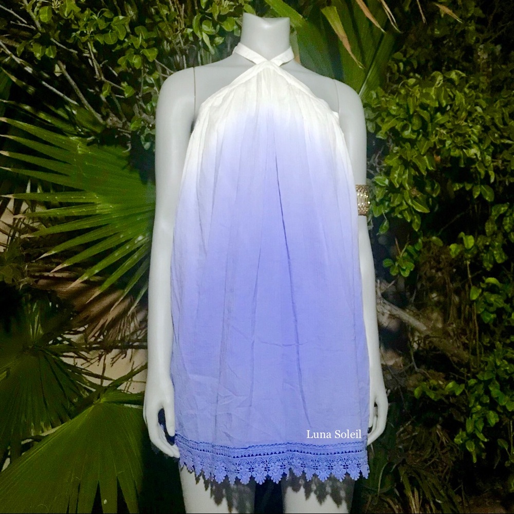 Helen Ombré Halter Dress